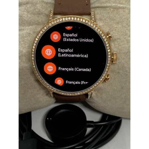 Fossil Gen 4 Authentic Digital Dial Smart Watch Custom Band FTW6011 ZA788 - Picture 2 of 12